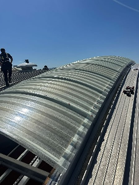 David Lloyd Club Edinburgh rooflight repair 2