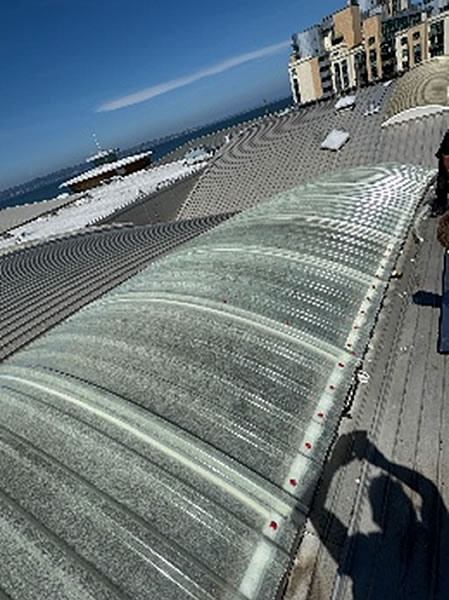 David Lloyd Club Edinburgh rooflight repair 3